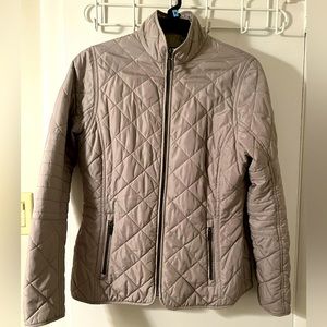 Barbour light gray jacket size 6